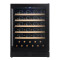 Customizable Single Zone 118L Built-in Wine Cooler|Compressor Cooling|Black Glass Door|ODM Factory