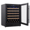 Customizable Single Zone 118L Built-in Wine Cooler|Compressor Cooling|Black Glass Door|ODM Factory