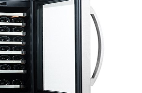 Premium Single Zone Wine Cooler with beautiful Shelves–83 Bottles | Ideal for Global Brand Partners