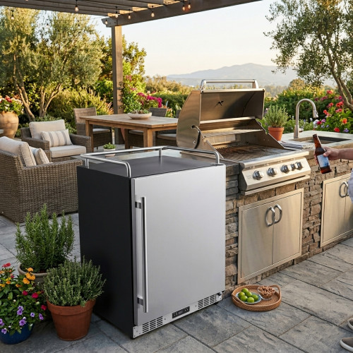 OEM & ODM 158L Beer Cooler - Ideal for Both Home and Commercial Use, Maximizing Space and Efficiency