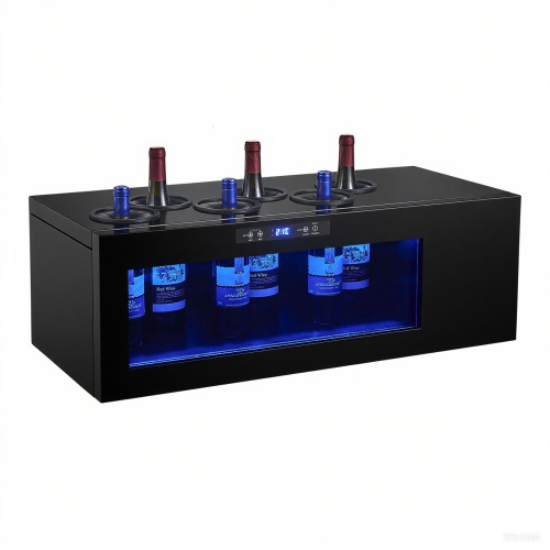 ODM/OEM 6-bottle Commercial Countertop Wine Cooler for Global Brand Suppliers & Service Providers
