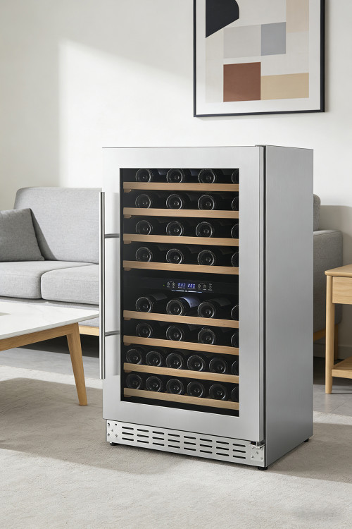 OEM/ODM Premium Dual Zone Wine Cooler–78 Bottles | Ideal for Global Brand Partners