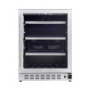 118L Beverage Cooler – Compact Glass Door Drink Fridge for Home & Commercial Use