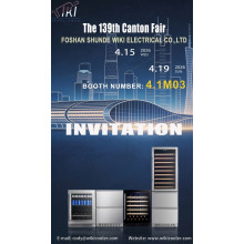 The 139th Canton Fair Countdown: Foshan Wine Cooler Manufacturer Wiki Cooler Invites You to Booth 4.1M03