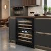 46-Bottle Capacity Dual Zone Wine Cooler–Expert OEM/ODM Solutions for Global Retailers and Importers