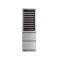 OEM/ODM Factory Single Zone Wine Cooler Stainless Glass Door Wooden Racks Double Drawer Fridge Combo