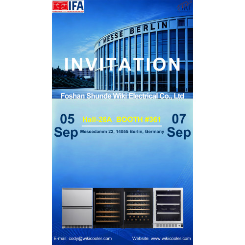Invitation to Visit our Booth at the IFA in Germany