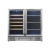 Customizable Dual Zone Wine & Beverage Cooler with Double Stainless Steel Glass Doors for OEM/ODM