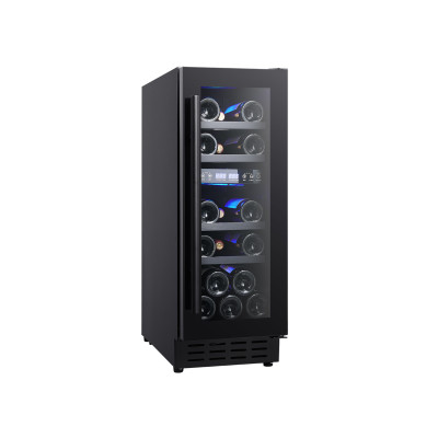 17-Bottle Dual Zone Wine Cooler | OEM & ODM Services for Global Clients – Digital Control Compressor