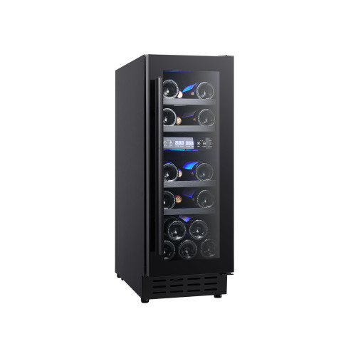 17-Bottle Dual Zone Wine Cooler | OEM & ODM Services for Global Clients – Digital Control Compressor