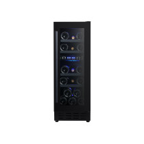 17-Bottle Dual Zone Wine Cooler | OEM & ODM Services for Global Clients – Digital Control Compressor