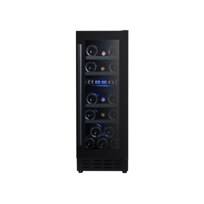 17-Bottle Dual Zone Wine Cooler | OEM & ODM Services for Global Clients – Digital Control Compressor