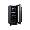 17-Bottle Dual Zone Wine Cooler | OEM & ODM Services for Global Clients – Digital Control Compressor