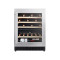 Built-in |33 Bottles Shallow Depth Wine Cooler|OEM & ODM Solutions|Single Zone|Wooden Shelves