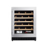 Built-in |33 Bottles Shallow Depth Wine Cooler|OEM & ODM Solutions|Single Zone|Wooden Shelves