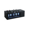 Freestanding 38L Countertop Wine Cooler with Stainless Steel Cabinet-Display Wine in Your Bar
