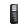 430L Dual Zone Wine Cooler with Black Glass Door – Premium Built-In Wine Cooler