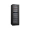 430L Dual Zone Wine Cooler with Black Glass Door – Premium Built-In Wine Cooler