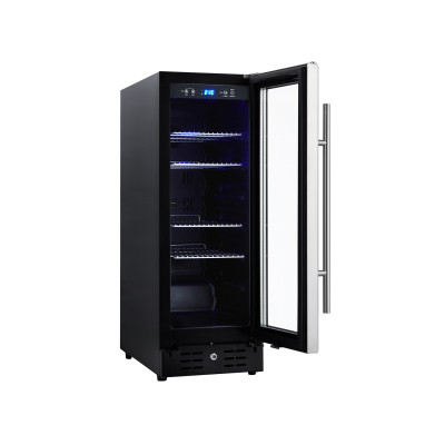 Customizable OEM/ODM Digital Control Single Zone Compressor Beverage Cooler with Wire Shelves