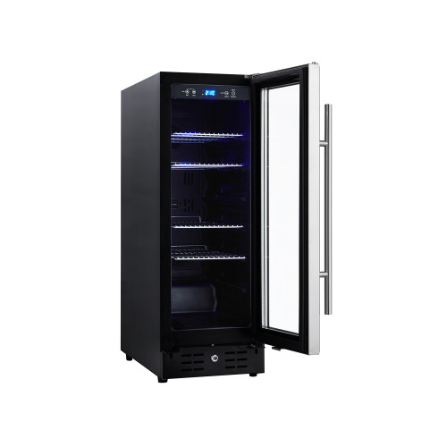 Customizable OEM/ODM Digital Control Single Zone Compressor Beverage Cooler with Wire Shelves