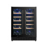 Custom Modern Commercial 40-Bottle Dual Zone Wine Cooler for Global B2B Clients or Brand Owners