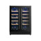 Custom Modern Commercial 40-Bottle Dual Zone Wine Cooler for Global B2B Clients or Brand Owners