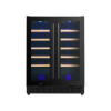 Custom Modern Commercial 40-Bottle Dual Zone Wine Cooler for Global B2B Clients or Brand Owners