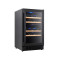 OEM 95L Dual Zone Wine Cooler with Compressor and Black Glass Door | Wine Cooler Manufacturer