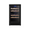 OEM 95L Dual Zone Wine Cooler with Compressor and Black Glass Door | Wine Cooler Manufacturer