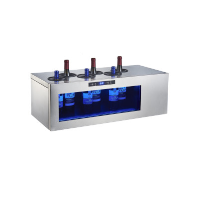 ODM/OEM 6-bottle Commercial Countertop Wine Cooler for Global Brand Suppliers & Service Providers