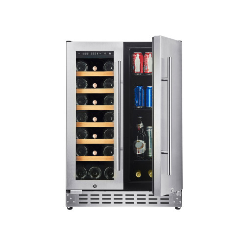 OEM/ODM 125L Wine&Beverage Cooler Solutions with side by side door-for Global Brands & Distributors