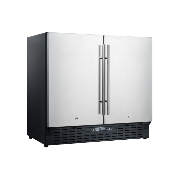 OEM & ODM 155L Side by Side Door Refrigerator&Freezer- Ideal for Global Brands and Importers