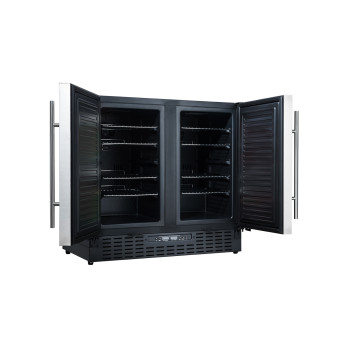 OEM & ODM 155L Side by Side Door Refrigerator&Freezer- Ideal for Global Brands and Importers