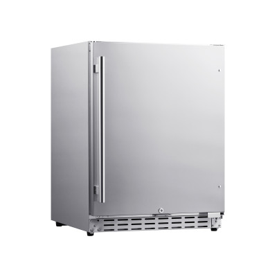 Customizable 118L Built-in or Freestanding Refrigerator with Single Door for Commercial or Home Use