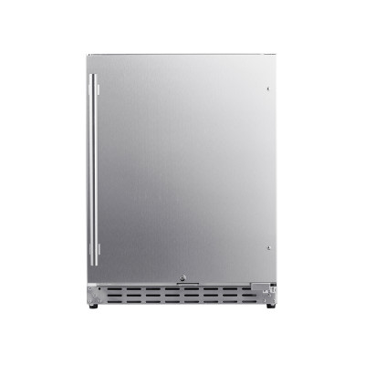 Customizable 118L Built-in or Freestanding Refrigerator with Single Door for Commercial or Home Use