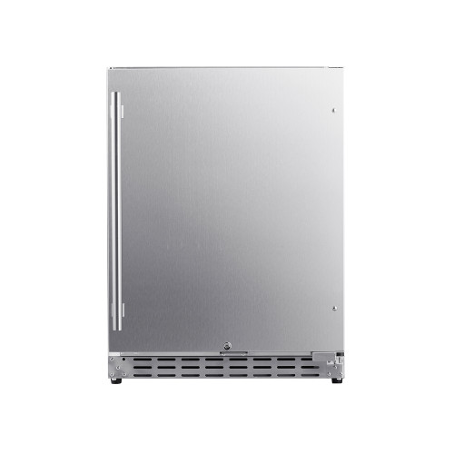 Customizable 118L Built-in or Freestanding Refrigerator with Single Door for Commercial or Home Use