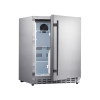 Customizable 118L Built-in or Freestanding Refrigerator with Single Door for Commercial or Home Use