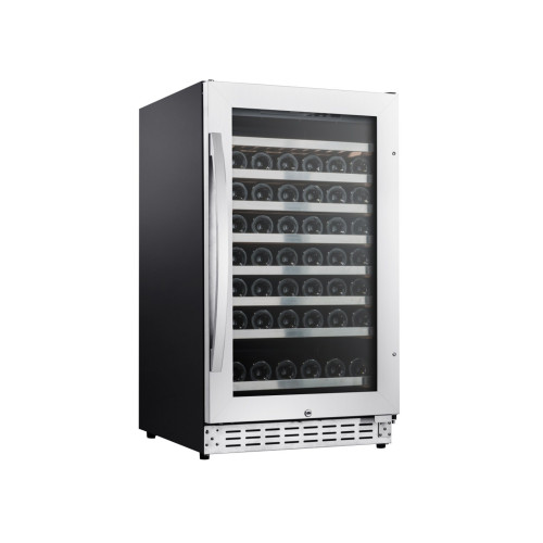 Premium Single Zone Wine Cooler with beautiful Shelves–83 Bottles | Ideal for Global Brand Partners