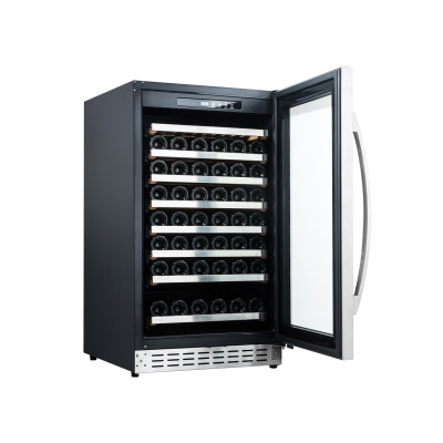 Premium Single Zone Wine Cooler with beautiful Shelves–83 Bottles | Ideal for Global Brand Partners