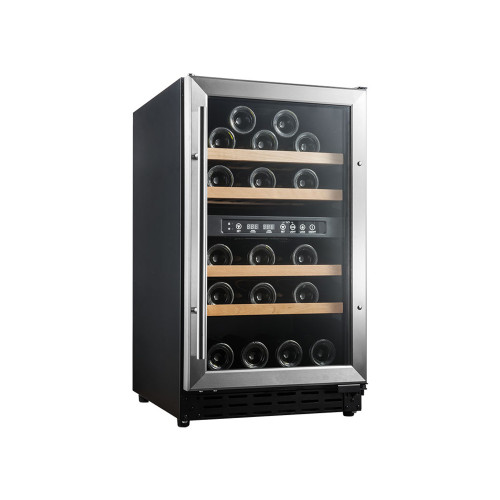 OEM & ODM 32 bottles Modern Wine Cooler with Dual Zone for Multiple Options