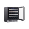 OEM/ODM Custom Wine Cooler - 54 Bottles with Wooden Shelves for Global Brand Integration & Importers
