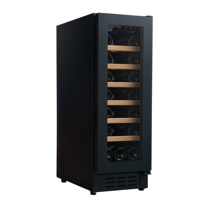 Customizable Modern 20-Bottle Single Zone Wine Cooler | OEM & ODM Services for Global B2B Clients – Digital Control Compressor
