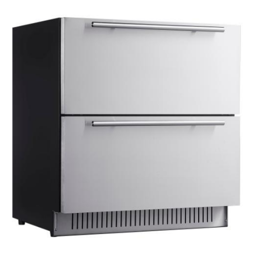 OEM & ODM Customizable 160L Drawer Refrigerator - Ideal for Both Home and Commercial Use, Maximizing Space and Efficiency