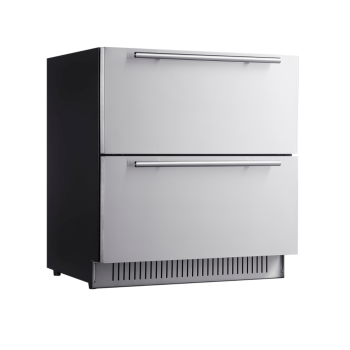 OEM & ODM Customizable 160L Drawer Refrigerator - Ideal for Both Home and Commercial Use, Maximizing Space and Efficiency