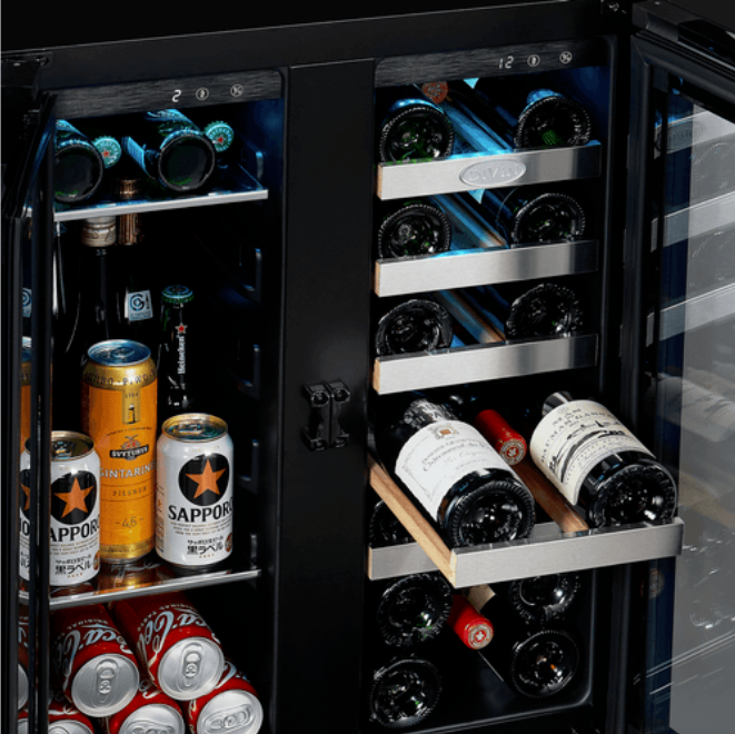 dual zone beverage coolers