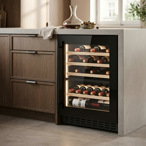 WIKI Cooler Black Glass Door Wine Coolers: Features Explained for the European Market