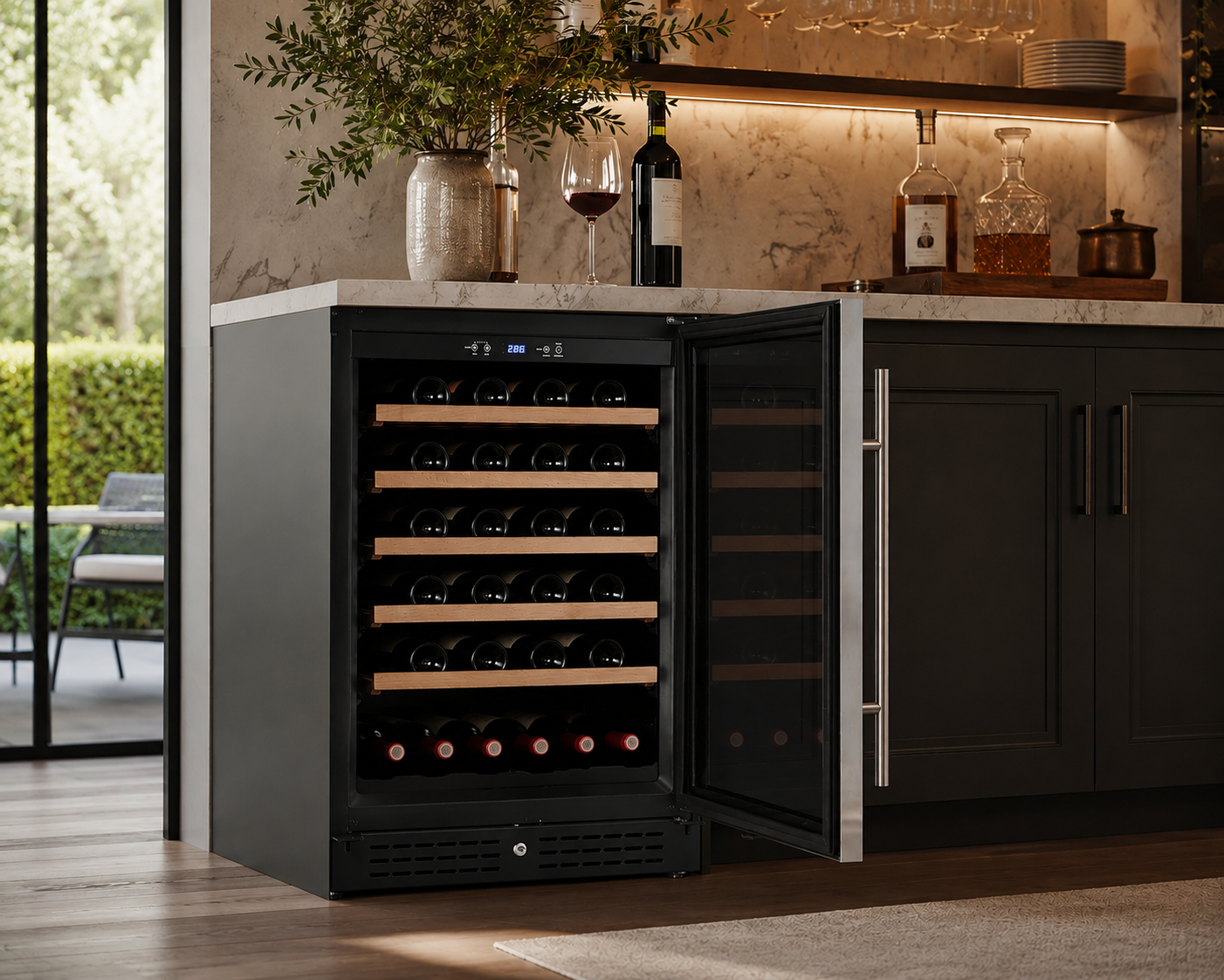 24" Undercounter wine cooler