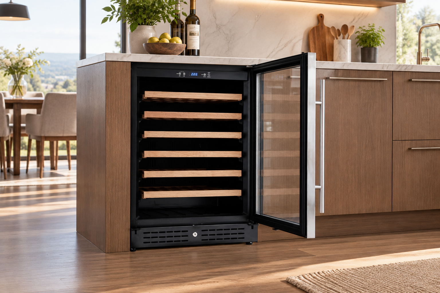 Undercounter Singl Zone Wine Cooler