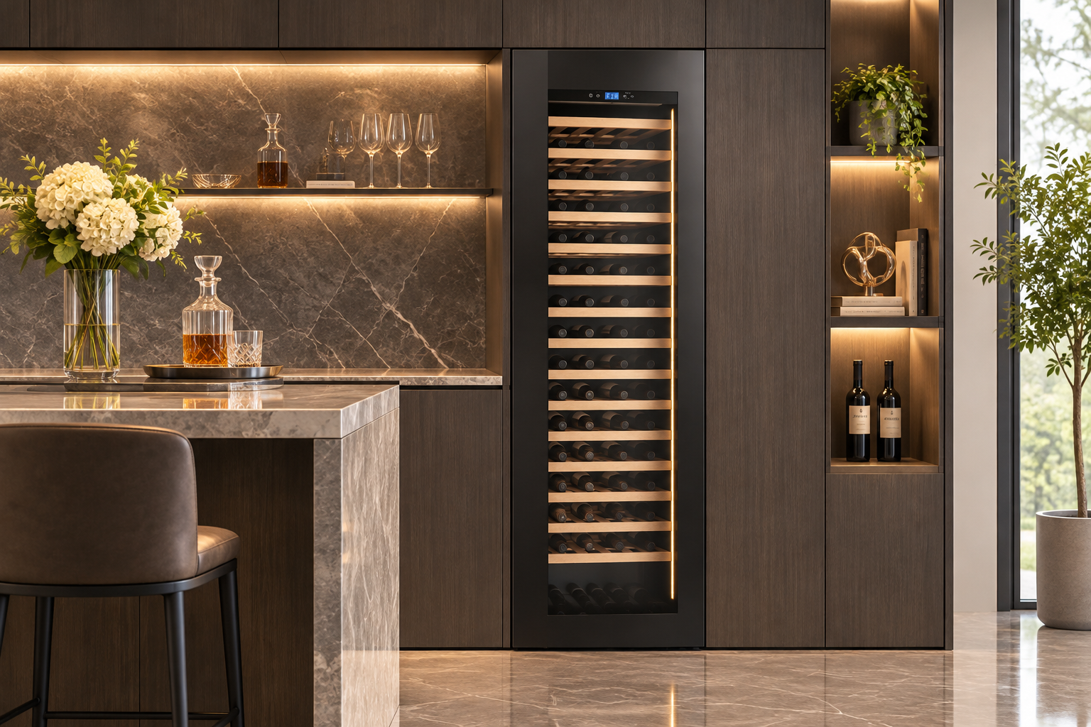 Handle-Free Luxury: Why Fully Integrated Push-to-Open Wine Coolers Are Redefining Premium Kitchen Design