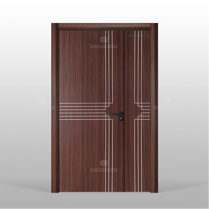 Double unequal door